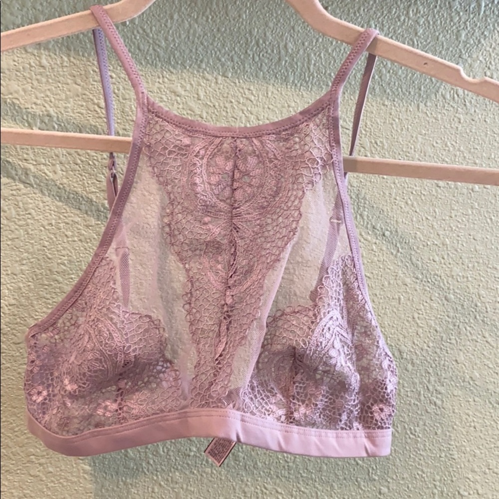 Victoria’s Secret Gray Lace Bralette